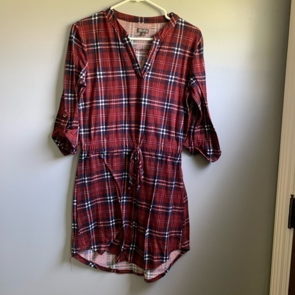Lily rose | flannel dress